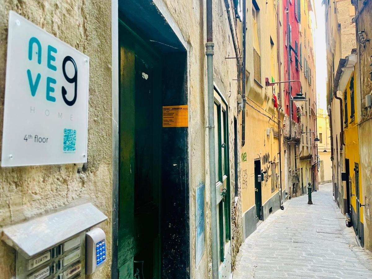Neve 9, La Tua Casa Nel Cuore Di Genova Apartment ภายนอก รูปภาพ